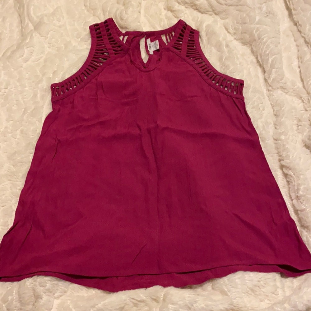 Bar III purple blouse size Medium